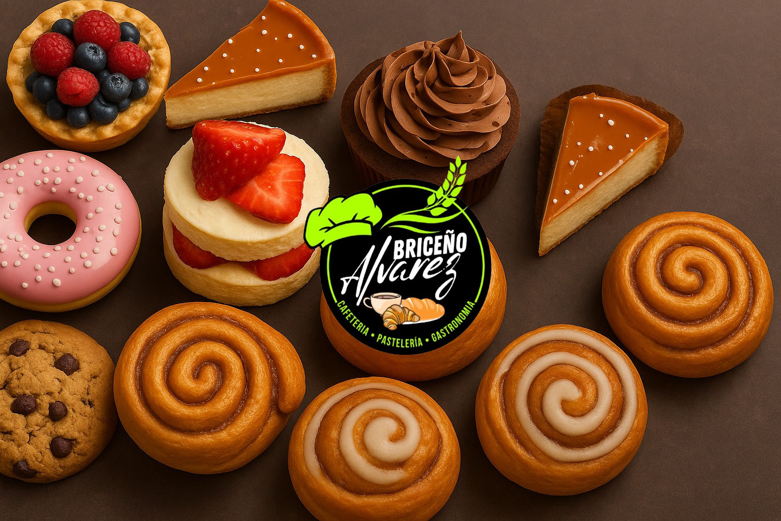 Selección de pastelería y repostería de Briceño Alvarez